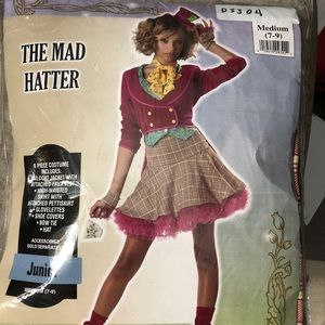 Brand new: Mad Hatter ,Junior size Med (7-9)
